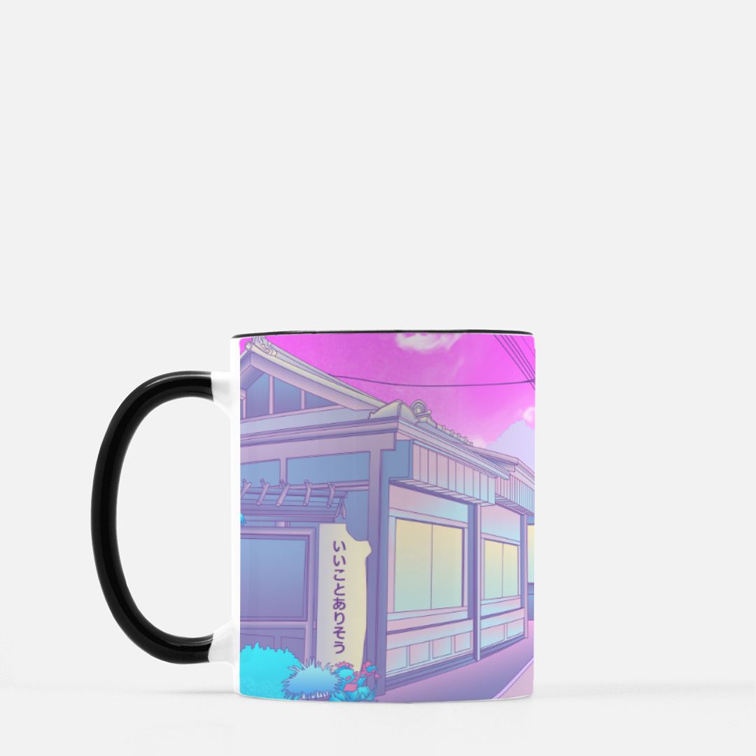 Fuchsia Sunsets Mug